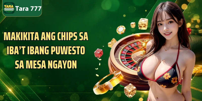 Makikita ang chips sa iba’t ibang puwesto sa mesa ngayon