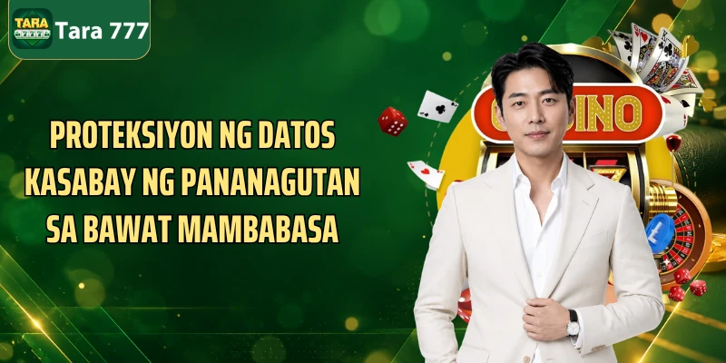 Proteksiyon ng datos kasabay ng pananagutan sa bawat mambabasa